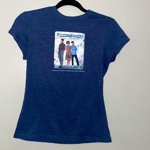 🔮 3/$15 Vintage Backlot Navy Heather Sixteen Candles Junior Tee Medium